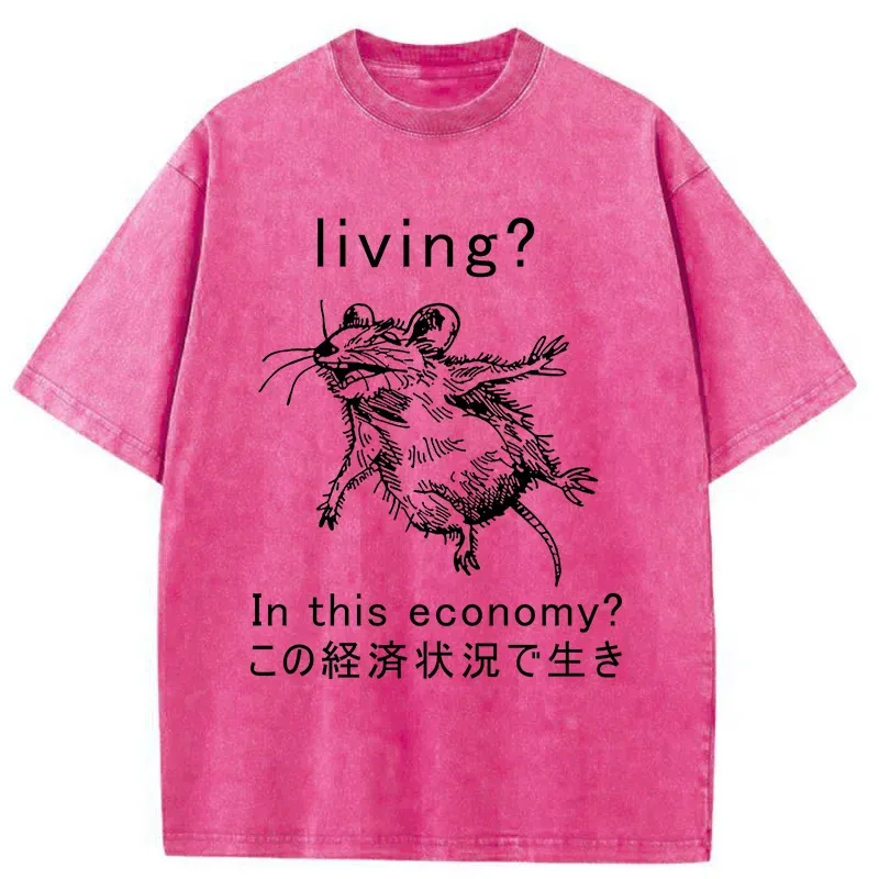 Tokyo-Tiger Dying Rat Japanese Washed T-Shirt