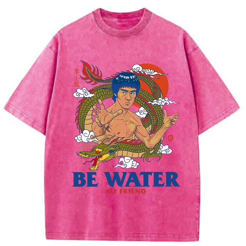 Tokyo-Tiger Kung Fu Superstar Washed T-Shirt