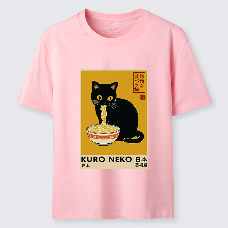 Tokyo-Tiger Kuro Neko Ramen Classic T-Shirt