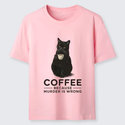 Tokyo-Tiger Can't Commit Murder So I'll Drink Coffee Classic T-Shirt