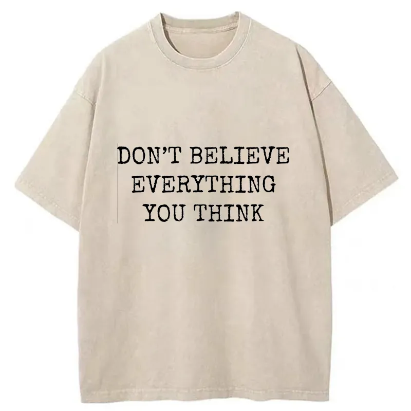 Tokyo-Tiger Don't Be Anxious Washed T-Shirt