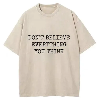 Tokyo-Tiger Don't Be Anxious Washed T-Shirt