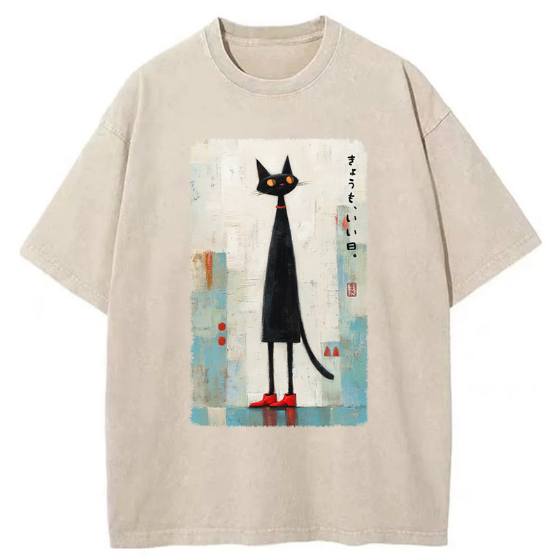 Tokyo-Tiger Another Good Day Washed T-Shirt