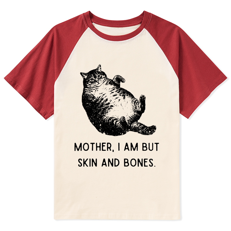 Tokyo-Tiger Overweight Cat And Its Doting Owner Raglan T-shirt