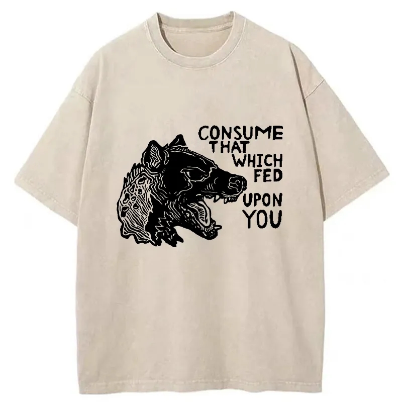 Tokyo-Tiger Rebellious Hyenas Washed T-Shirt Sale
