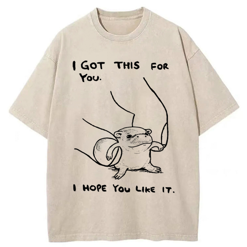 Tokyo-Tiger I Got This For You Washed T-Shirt