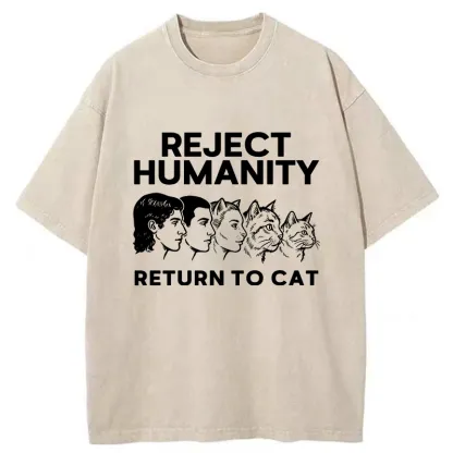 Tokyo-Tiger Return The Cat Washed T-Shirt