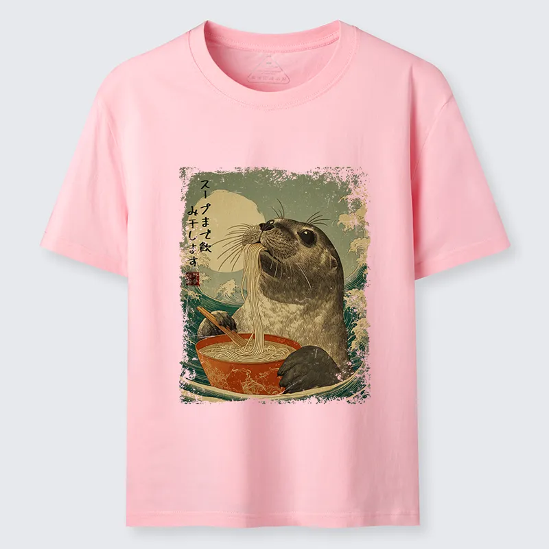 Tokyo-Tiger Slurp Like a Seal Classic T-Shirt