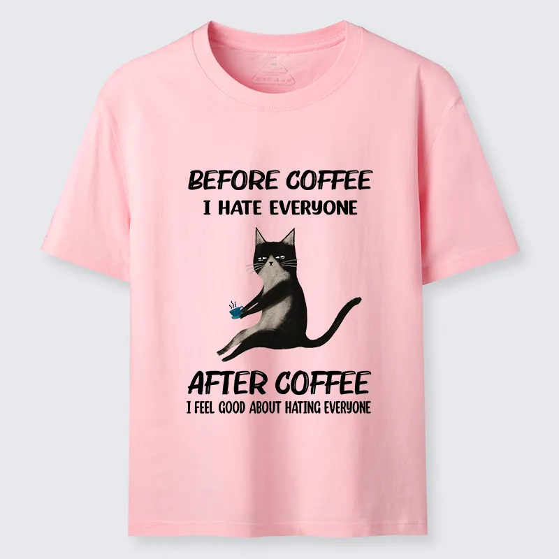 Tokyo-Tiger Hate Everyone After Drinking Coffee Classic T-Shirt