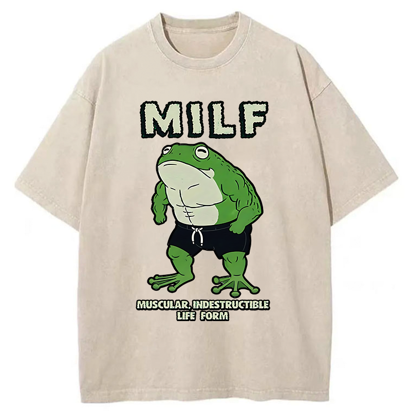 Tokyo-Tiger MILF Frog Washed T-Shirt