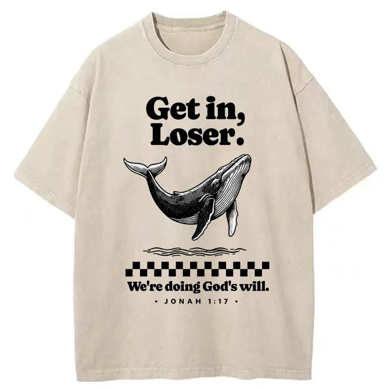 Tokyo-Tiger Follow God's Will Washed T-Shirt