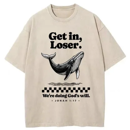 Tokyo-Tiger Follow God's Will Washed T-Shirt