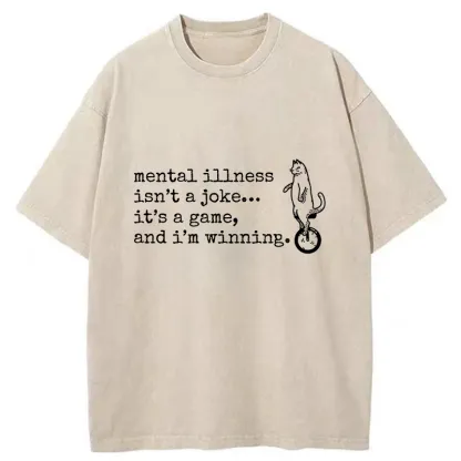 Tokyo-Tiger I Am Healing Washed T-Shirt