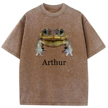 Tokyo-Tiger This Is Arthur Washed T-Shirt
