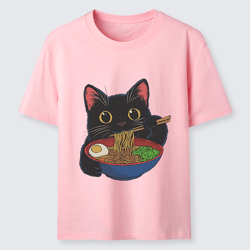 Tokyo-Tiger Black Cat Ate Japan Ramen Classic T-Shirt
