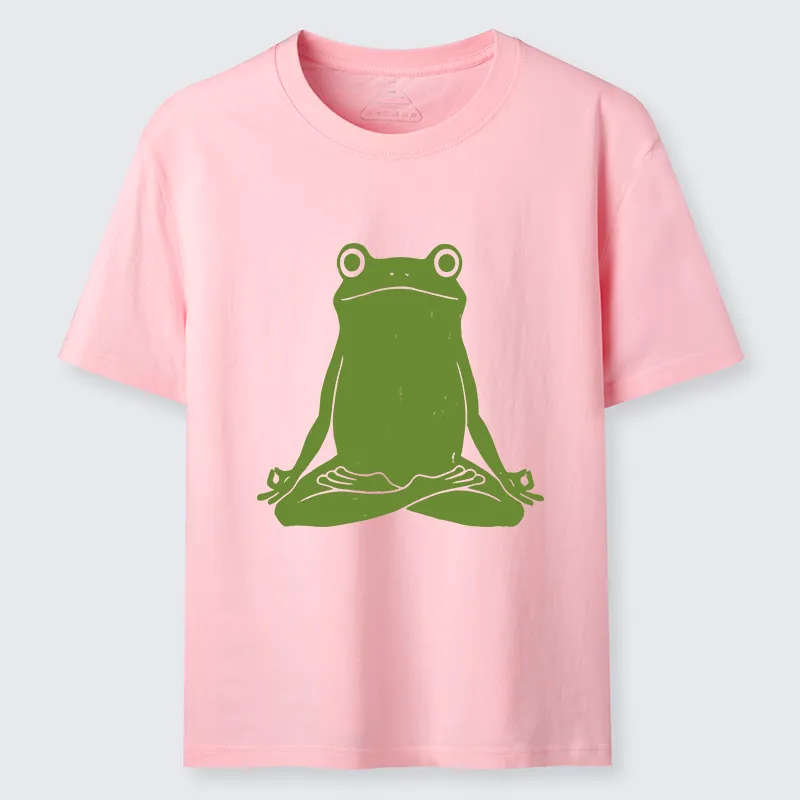 Tokyo-Tiger Yoga Frog Funny Classic T-Shirt