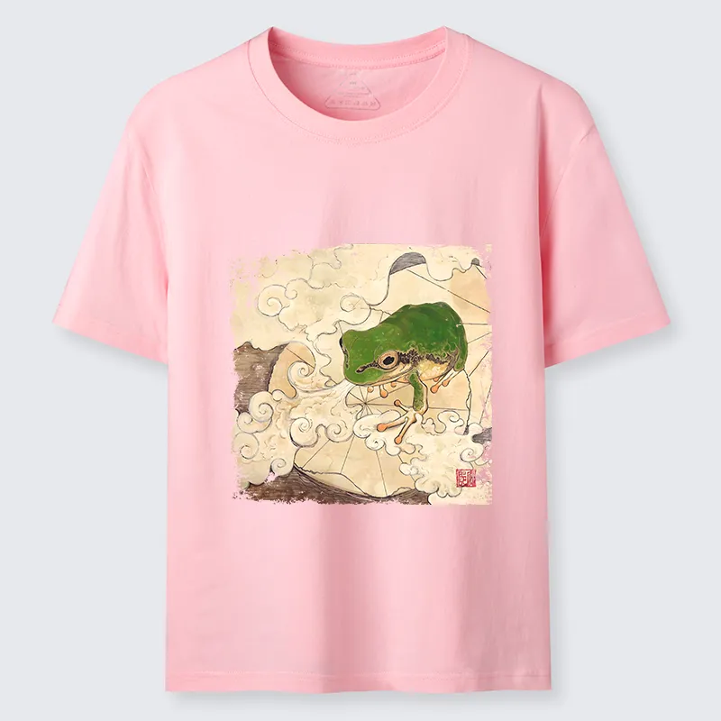Tokyo-Tiger Vintage Frog Painting Classic T-Shirt