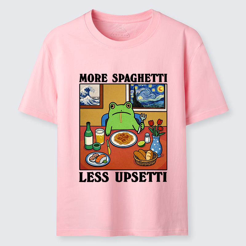 Tokyo-Tiger More Spaghetti Less Upsetti Frog Classic T-Shirt