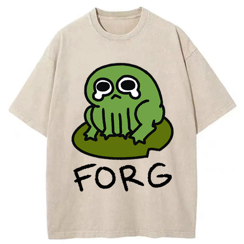 Tokyo-Tiger Sad Forg Washed T-Shirt