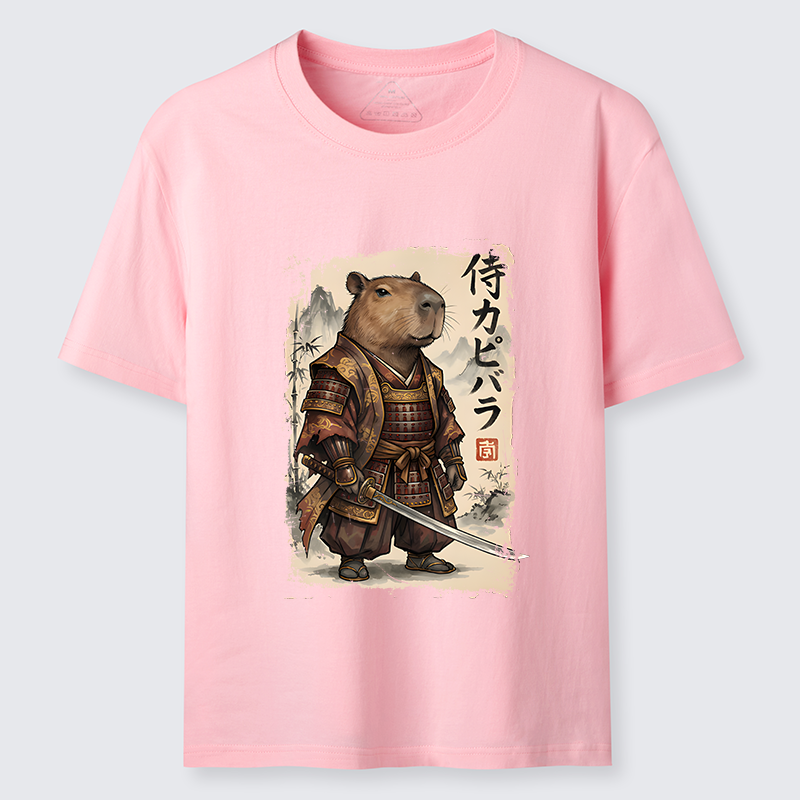 Tokyo-Tiger Samurai Capybara Classic T-Shirt