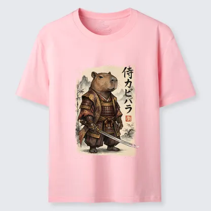 Tokyo-Tiger Samurai Capybara Classic T-Shirt