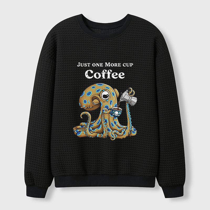 Tokyo-Tiger Poisoned Coffee Waffle Sweatshirt