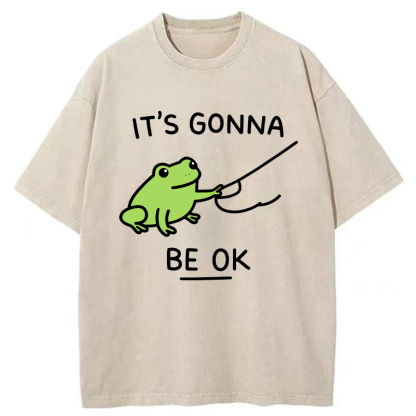Tokyo-Tiger It's Gonna Be Okay Washed T-Shirt
