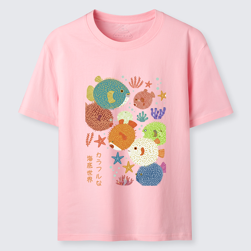 Tokyo-Tiger Japanese Fish Kanji Classic T-Shirt