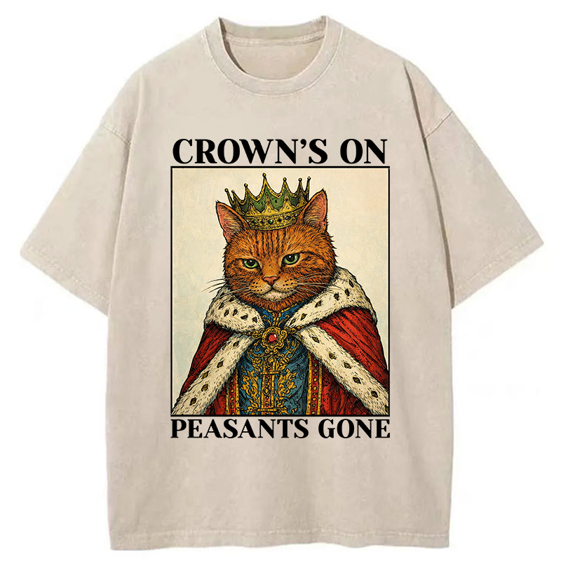 Tokyo-Tiger Today I Am My Own King Washed T-Shirt