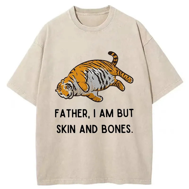 Tokyo-Tiger Fat Tiger Washed T-Shirt