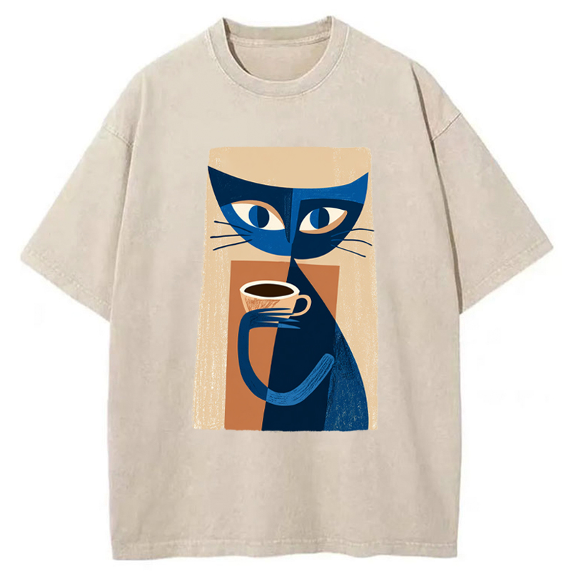 Tokyo-Tiger Morning Ritual Washed T-Shirt