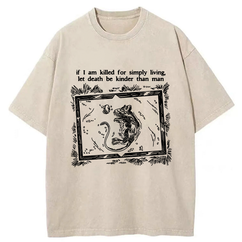 Tokyo-Tiger Mouse's Last Wish Washed T-Shirt