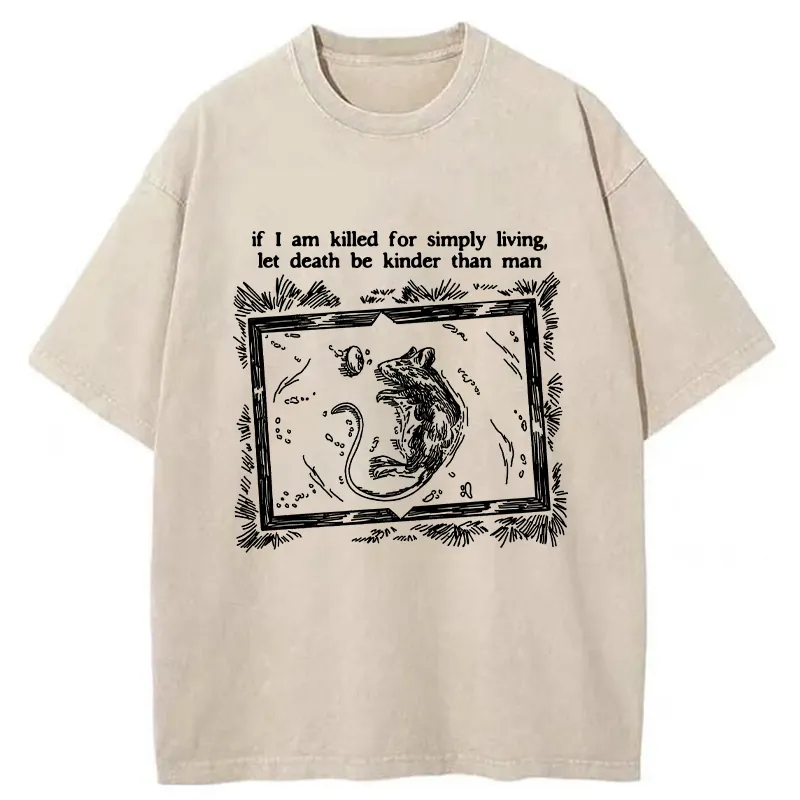 Tokyo-Tiger Mouse's Last Wish Washed T-Shirt Sale