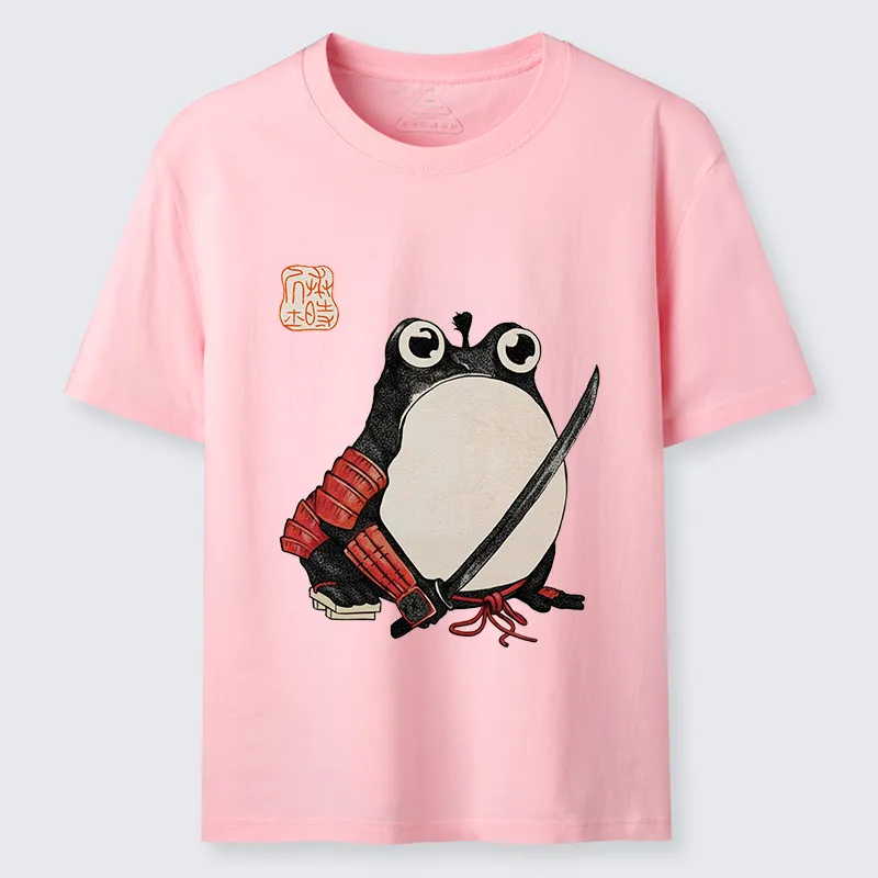 Tokyo-Tiger Silly Samurai Frog Classic T-Shirt