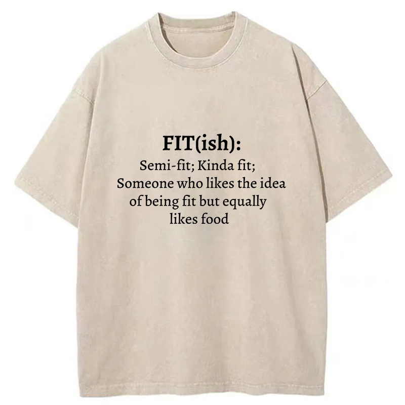 Tokyo-Tiger Fitness Enthusiast And Foodie Washed T-Shirt