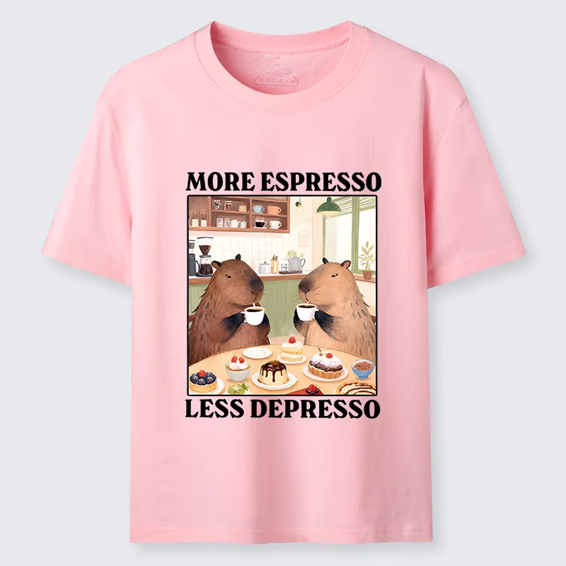 Tokyo-Tiger Capybaras Drink More Coffee Classic T-Shirt