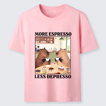 Tokyo-Tiger Capybaras Drink More Coffee Classic T-Shirt