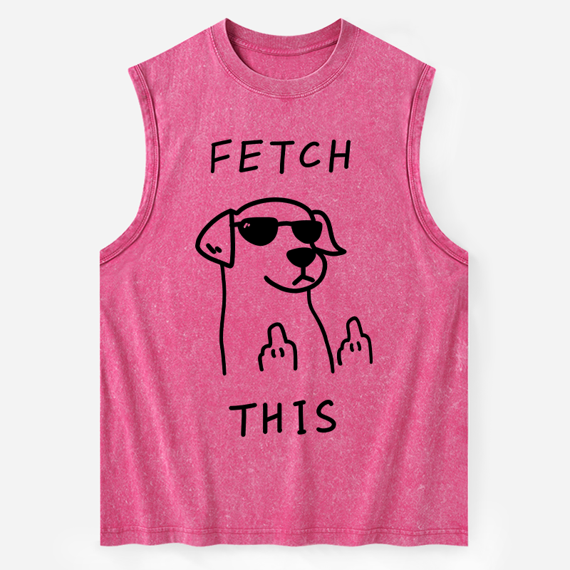 Tokyo-Tiger Rebellious Dog Washed Tank