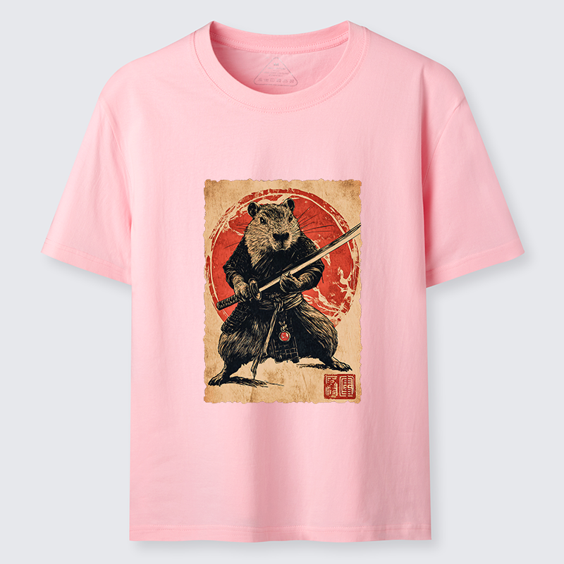 Tokyo-Tiger Samurai Capybara Japan Classic T-Shirt