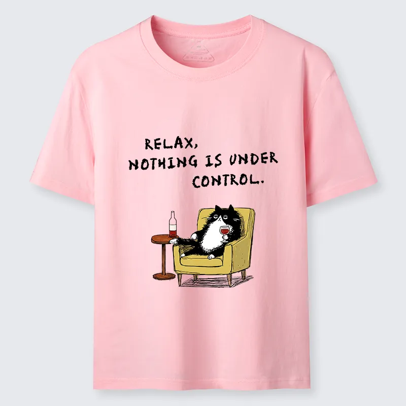 Tokyo-Tiger Unavailable Cat: Nothing Is Under Control Classic T-Shirt