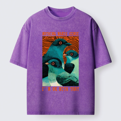 Tokyo-Tiger Nothing Makes Sense Washed T-Shirt