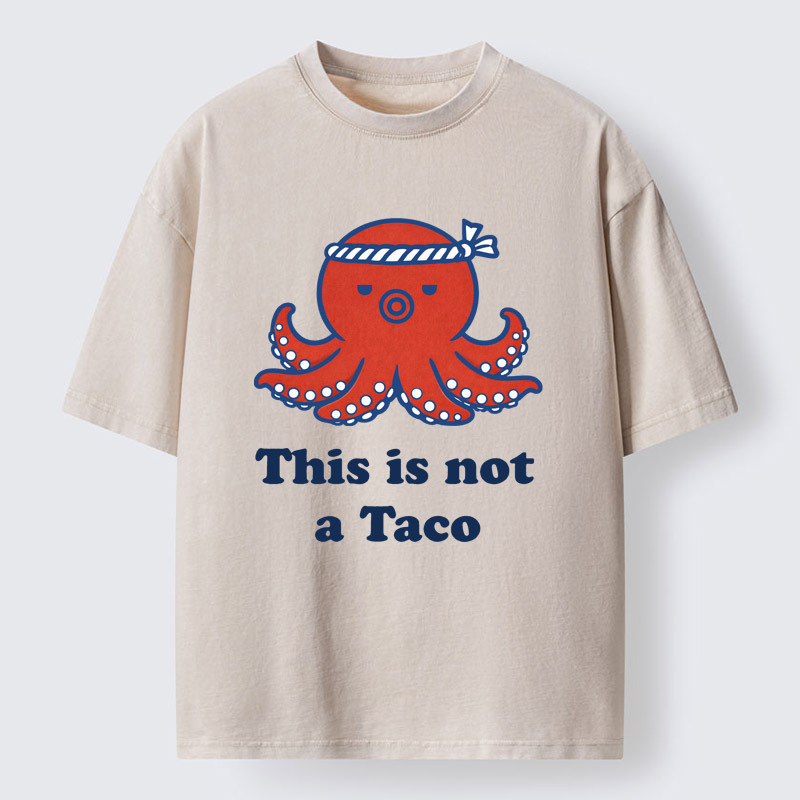 Tokyo-Tiger This Is Not A Taco Washed T-Shirt