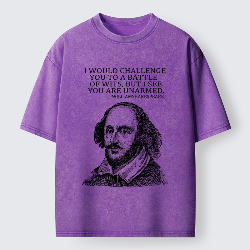 Tokyo-Tiger Your Intelligence Is Inferior To Mine Washed T-Shirt