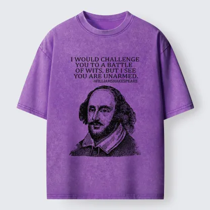 Tokyo-Tiger Your Intelligence Is Inferior To Mine Washed T-Shirt