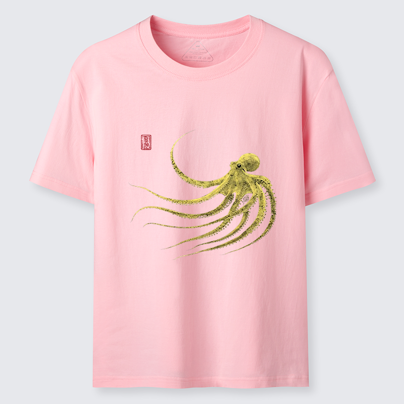 Tokyo-Tiger Retro Octopus Japanese Classic T-Shirt