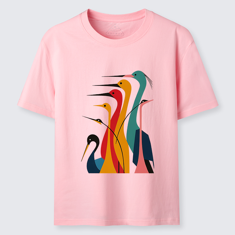 Tokyo-Tiger Various Types Of Cranes Classic T-Shirt