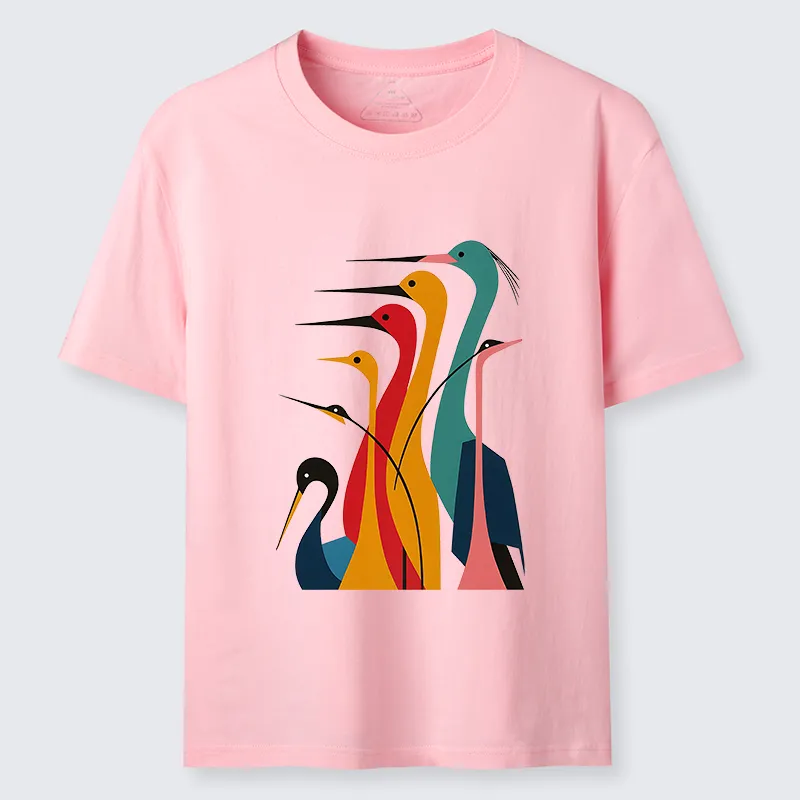 Tokyo-Tiger Various Types Of Cranes Classic T-Shirt