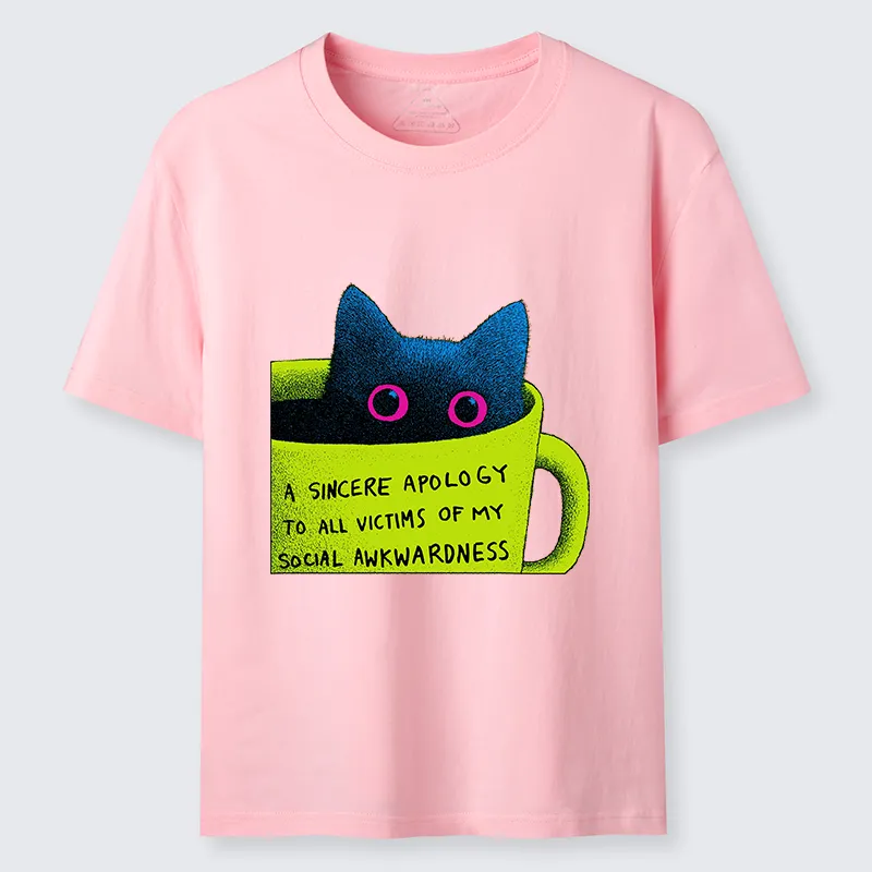 Tokyo-Tiger Social Awkward Cat Classic T-Shirt