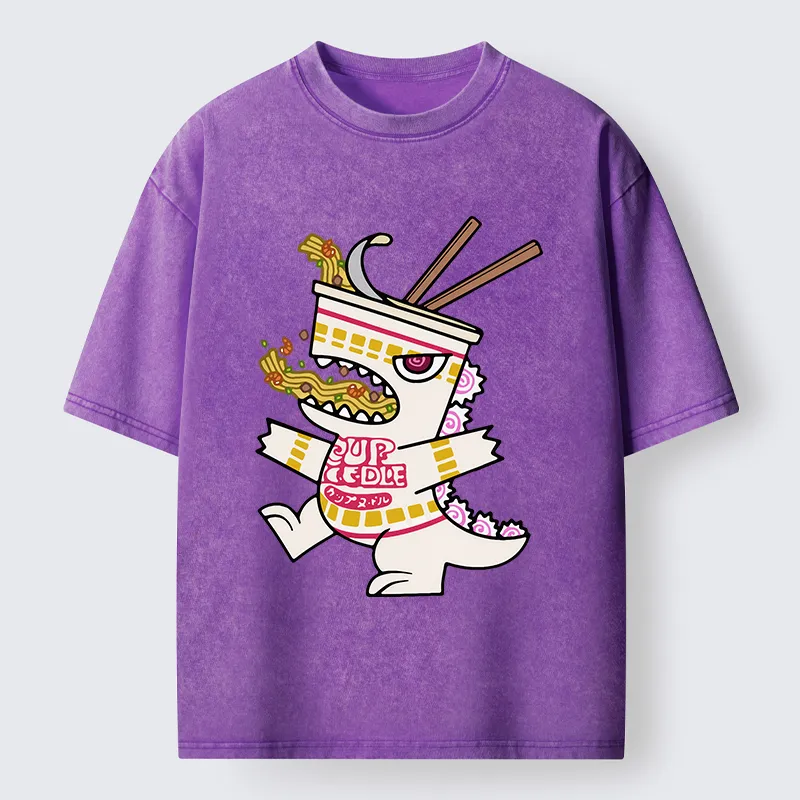 Tokyo-Tiger Ramenzilla Washed T-Shirt