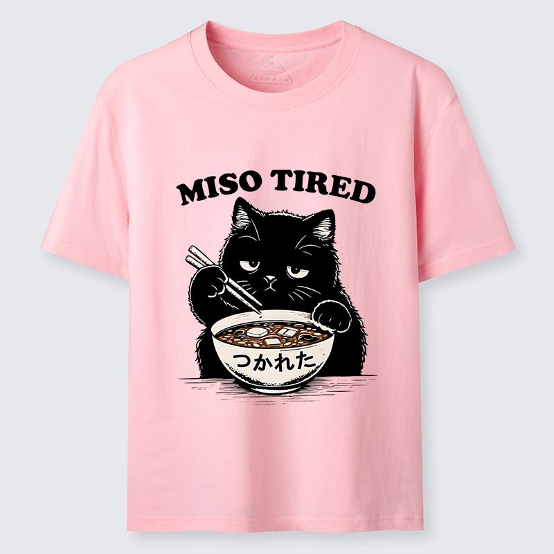 Tokyo-Tiger I Am So Tired Cat Classic T-Shirt